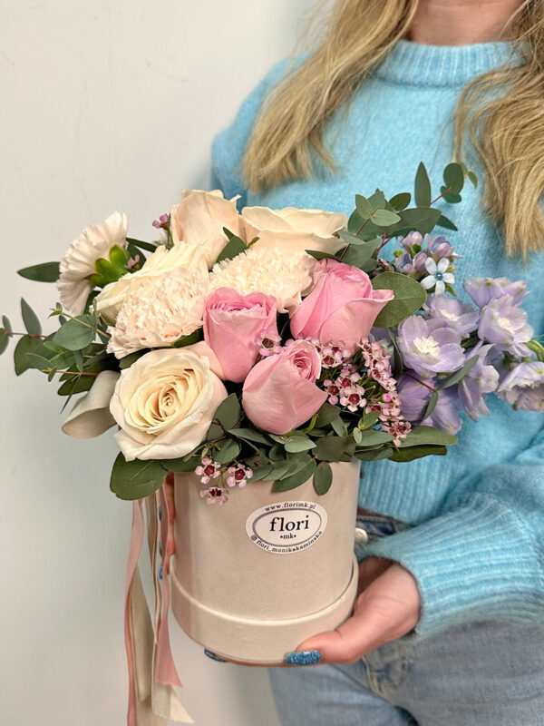 Flowerbox pastelowy